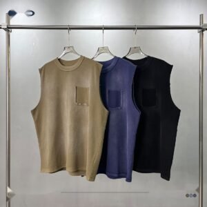 Unisex Waffle-Knit Tank Top – 2004