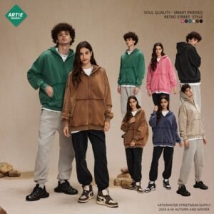 2530 Unisex Heavyweight Vintage Wash Zip-Up Hoodie – 2530