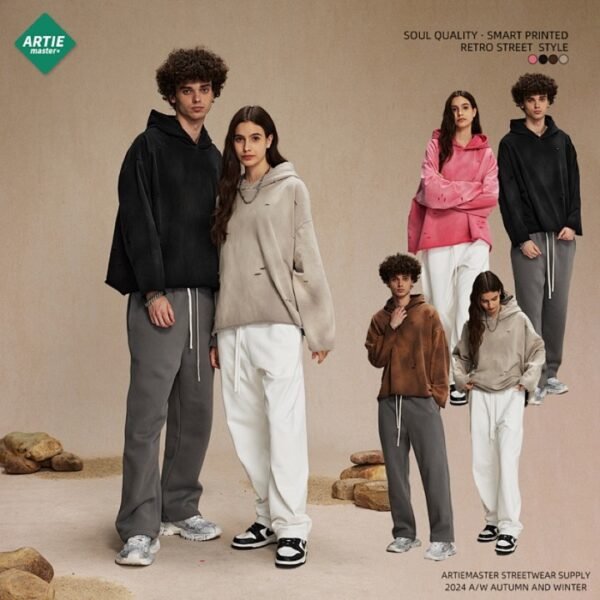 2535 Unisex Heavyweight Vintage Wash Pullover Hoodie – 2535