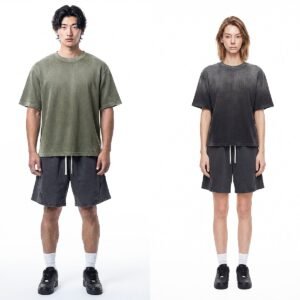 3031-clean.jpg Unisex Vintage Wash Waffle-Knit T-Shirt – 3031