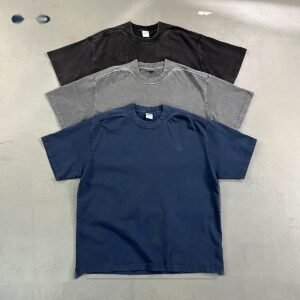 Unisex Vintage Wash Ribbed T-Shirt – 3035