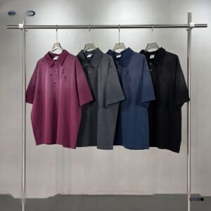 Unisex Vintage Wash Polo Shirt – 3040