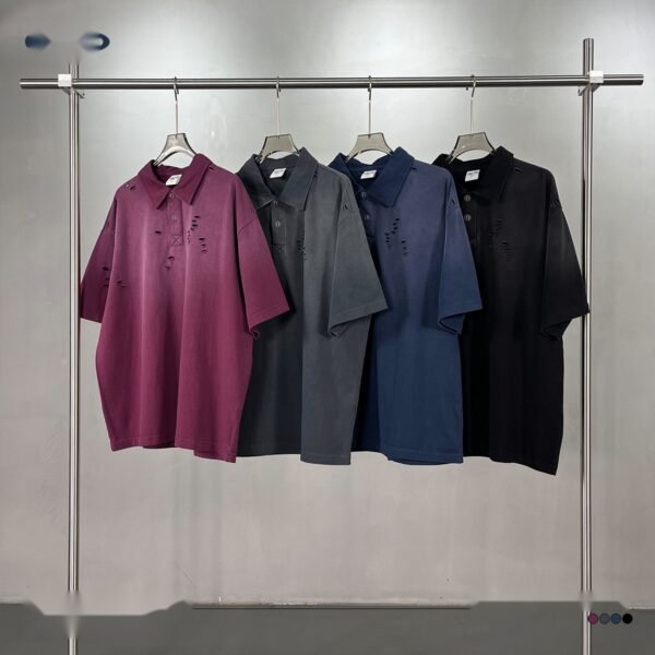 3040-clean.jpg Unisex Vintage Wash Polo Shirt – 3040