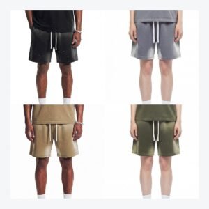 Unisex Vintage Wash Casual Shorts – 5024