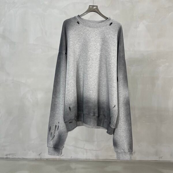 Unisex Oversized Vintage Wash Graphic Crewneck Sweatshirt – 7003