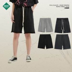 7620 Unisex Vintage Wash Casual Shorts – 7620