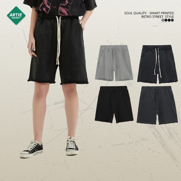 7620 Unisex Vintage Wash Casual Shorts – 7620