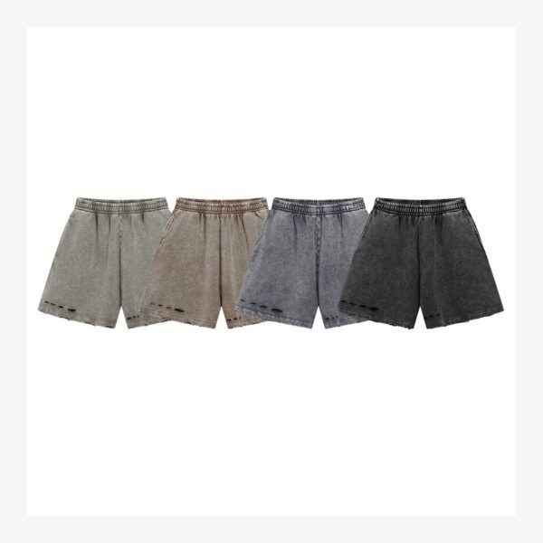 7690-deep-clean.jpg Unisex Vintage Wash Casual Shorts – 7690