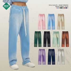 7720 Unisex Heavyweight Vintage Wash Wide-Leg Pants – 7720