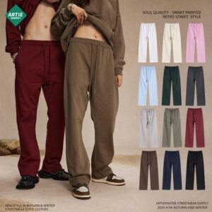 Unisex Heavyweight Wide-Leg Pants – 7768