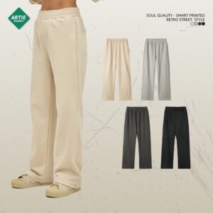 7793 Unisex Oversized Heavyweight Wide-Leg Pants – 7793