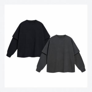 Unisex Graphic Long Sleeve T-Shirt – 8833