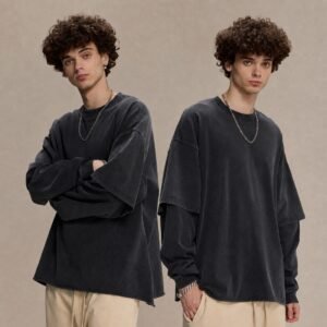 Unisex Graphic Long Sleeve T-Shirt – 8867