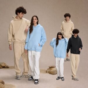 Unisex Heavyweight Pullover Hoodie 8882 | Custom apparel reference by Yinuo Apparel
