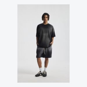 Unisex Heavyweight Vintage Wash Ribbed T-Shirt – AR045