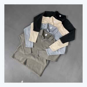 Unisex Vintage Wash Long Sleeve T-Shirt – C35