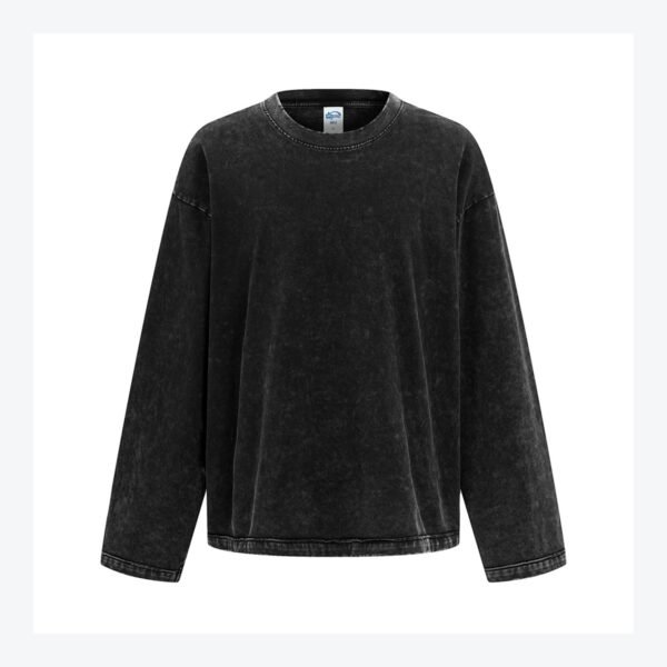 Unisex Vintage Wash Long Sleeve T-Shirt – C37