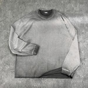 Unisex Vintage Wash Graphic Long Sleeve T-Shirt – Y03