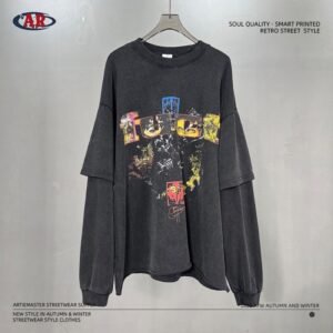 Unisex Vintage Wash Graphic T-Shirt – Y06