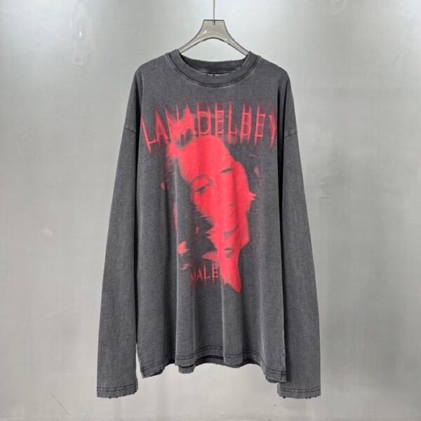 Y24 Unisex Vintage Wash Graphic Long Sleeve T-Shirt – Y24