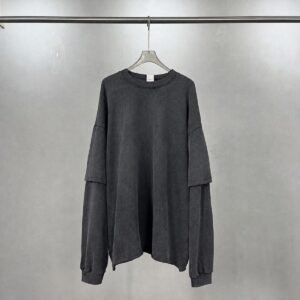 Unisex Heavyweight Vintage Wash Long Sleeve T-Shirt – Y27