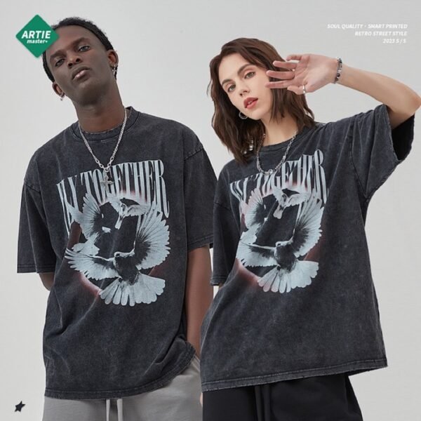 YP126797106 Unisex Vintage Wash Graphic T-Shirt – YP126797106