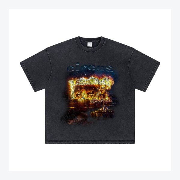 Unisex Vintage Wash Graphic T-Shirt – Z330